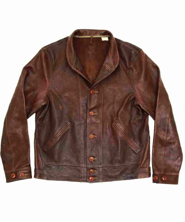 Albert Einstein Vintage Leather Jacket