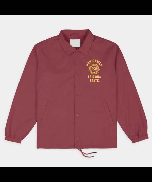 Arizona State Sun Devils Retro Logo Coaches Jacket