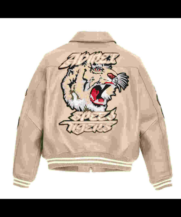 Avirex Speed Tiger Leather Jacket