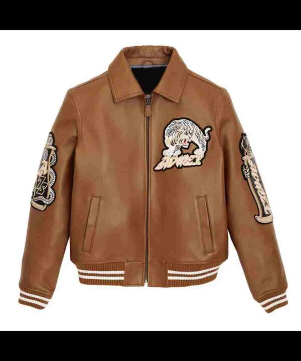 Avirex Speed Tiger Leather Jacket