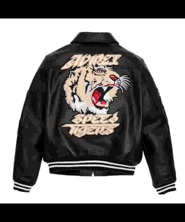 Avirex Speed Tiger Leather Jacket