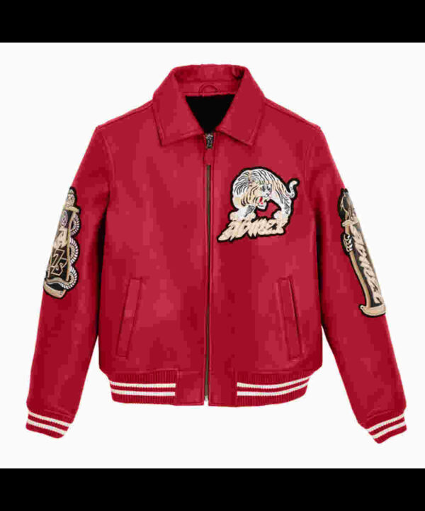 Avirex Speed Tiger Leather Jacket