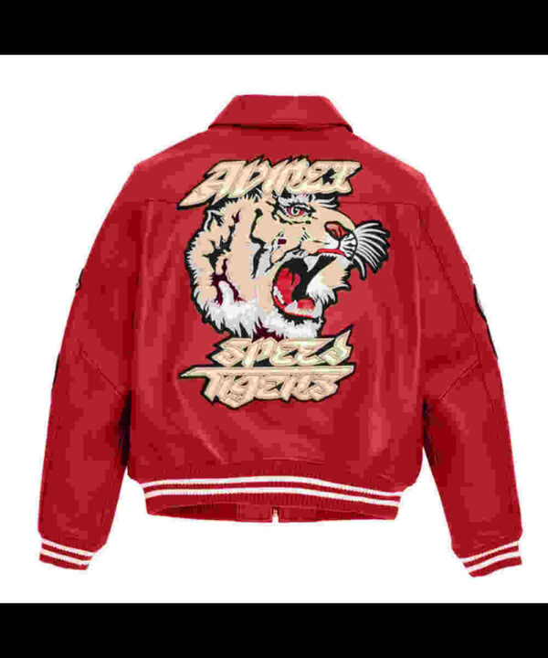 Avirex Speed Tiger Leather Jacket