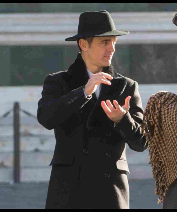Pedro Alonso Money Heist Season 05 Black Wool Coat
