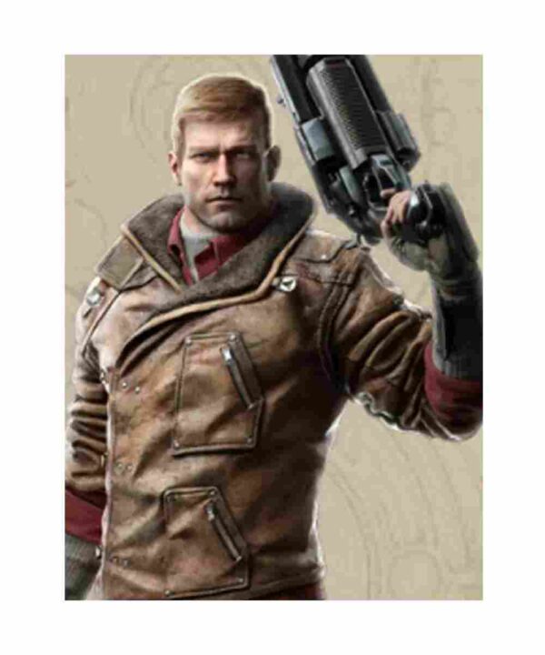 BJ Blazkowicz Wolfenstein New Order Shearling Jacket