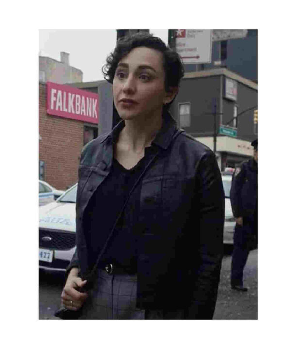 Blue Bloods S13 Lauren Patten Leather Jacket