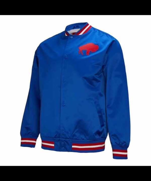 Buffalo Bills Double Down Royal Satin Jacket