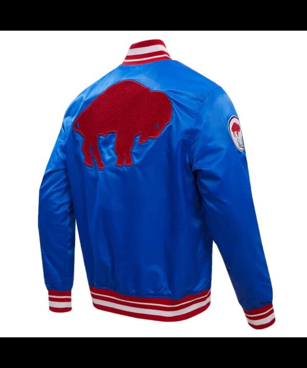 Buffalo Bills Retro Classic Rib Jacket