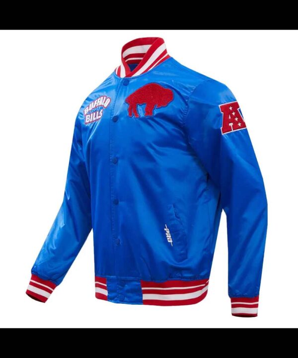 Buffalo Bills Retro Classic Rib Jacket