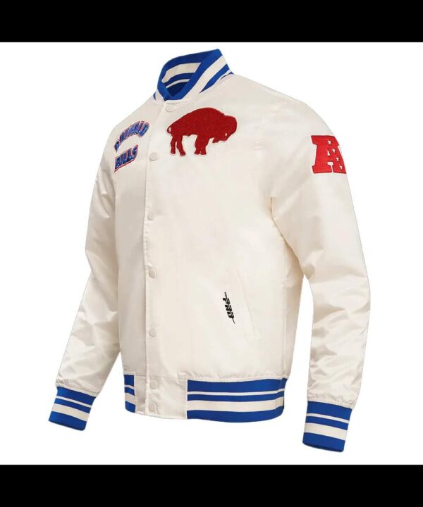 Buffalo Bills Retro Classic Rib Jacket