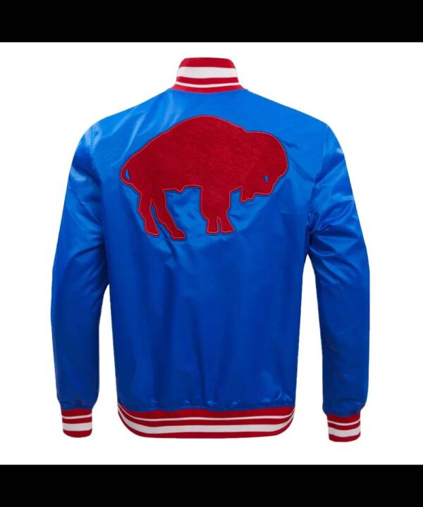 Buffalo Bills Retro Classic Rib Jacket