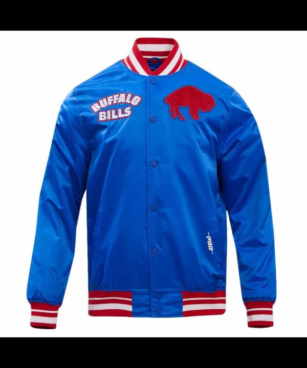 Buffalo Bills Retro Classic Rib Jacket