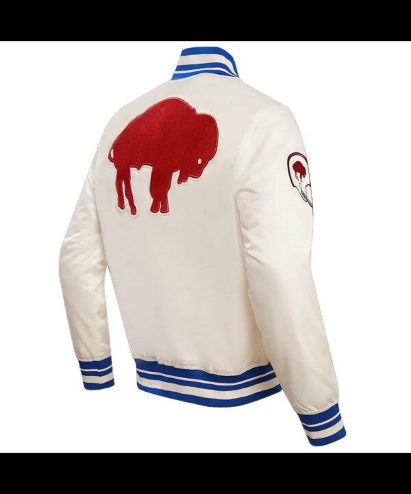 Buffalo Bills Retro Classic Rib Jacket