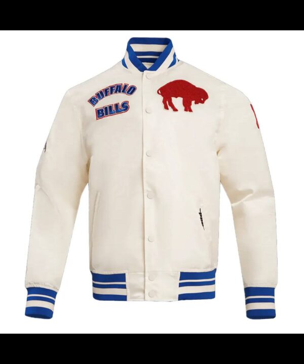 Buffalo Bills Retro Classic Rib Jacket