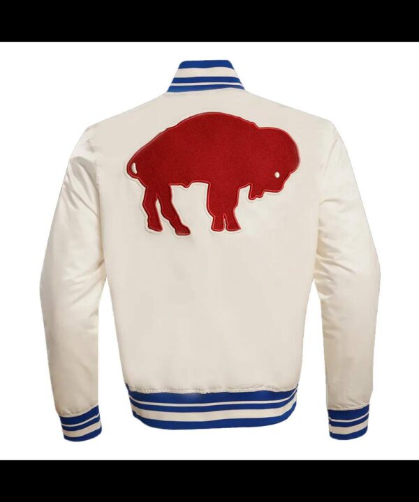 Buffalo Bills Retro Classic Rib Jacket