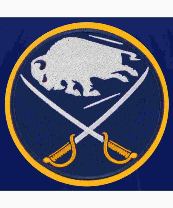 Buffalo Sabres Royal Bomber Full-Zip Jacket