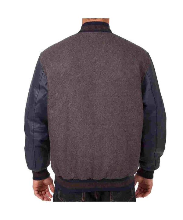 Charcoal/Navy Buffalo Sabres Varsity Jacket