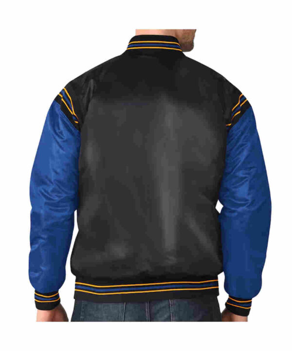 Buffalo Sabres Global Series Black and Blue Jacket