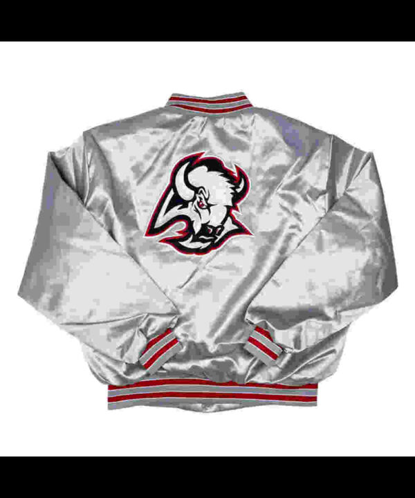 Buffalo Sabres Silver Satin Jacket