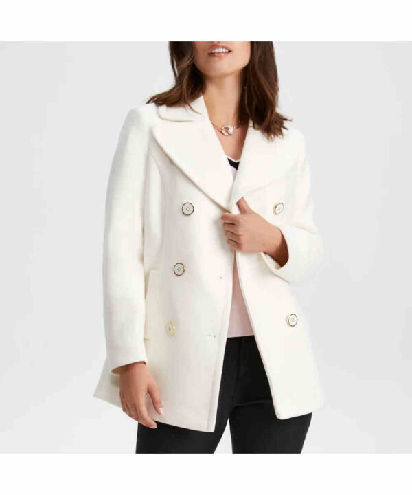 Women’s Wool Button Front Blazer