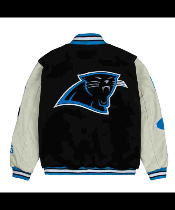 Carolina Panthers Two States One Team Letterman Jacket