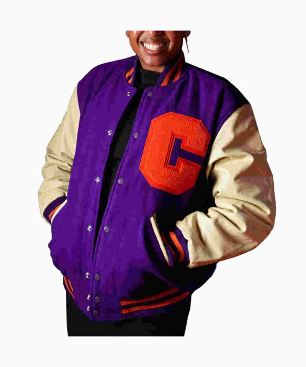 Clemson Tigers Ceremony Letterman Jacket