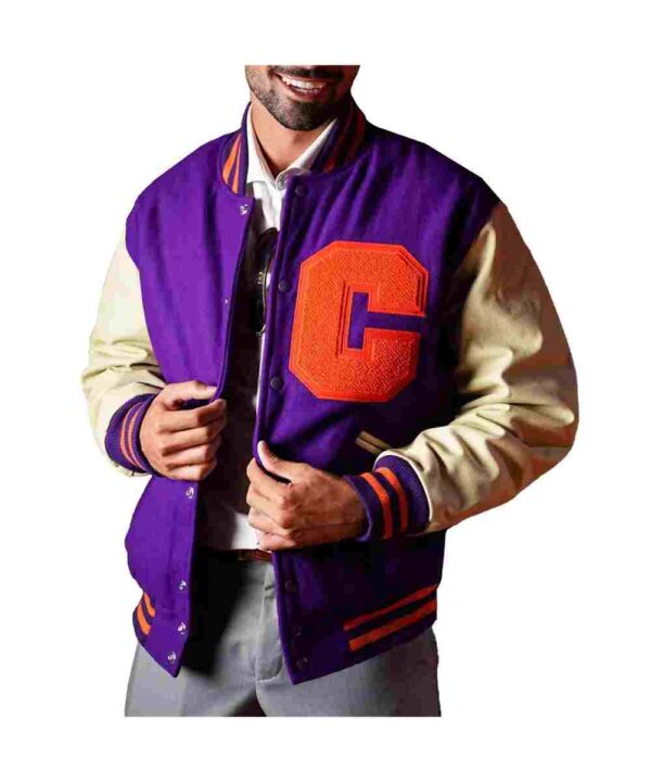 Clemson Tigers Ceremony Letterman Jacket