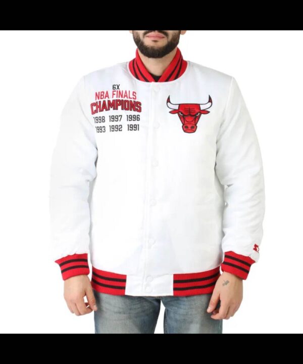 Champions Chicago Bulls 6X Finals Jacket