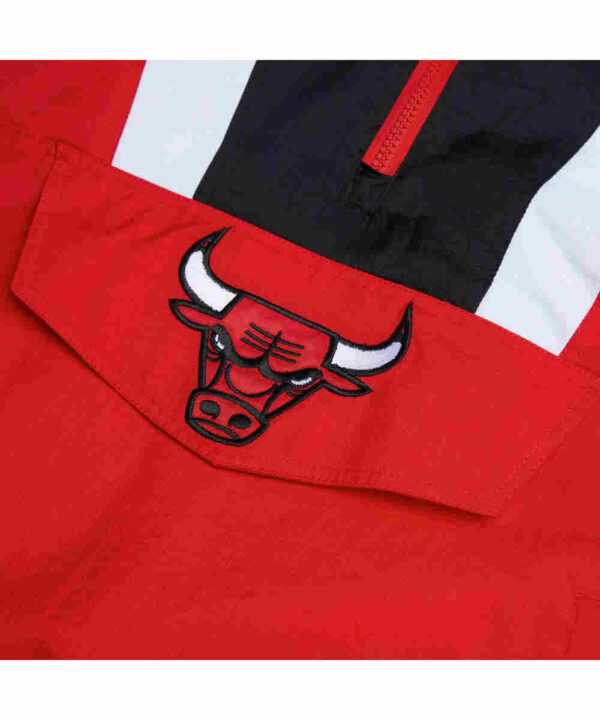 Chicago Bulls Pullover Half-Zip Jacket