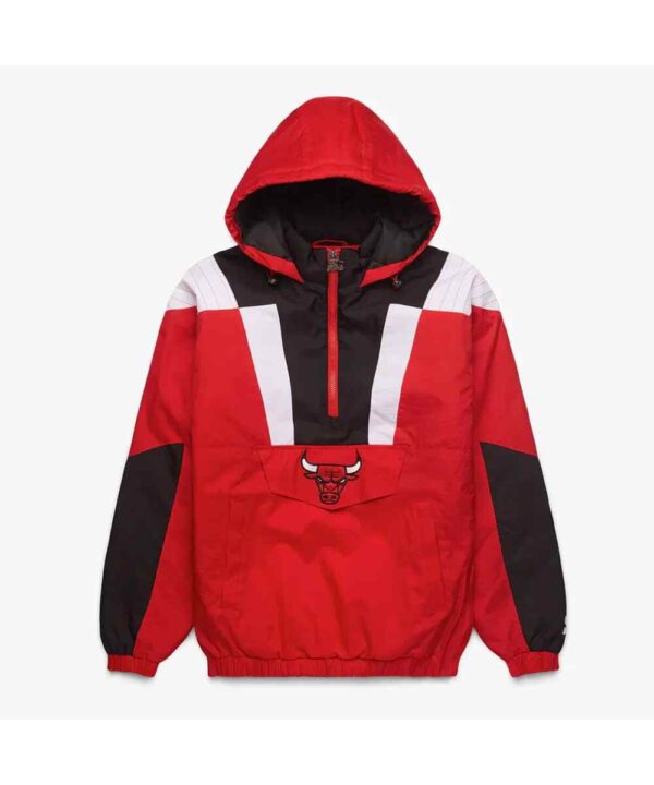 Chicago Bulls Pullover Half-Zip Jacket
