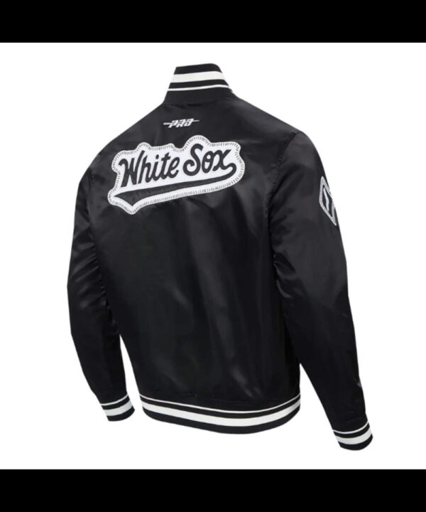 Chicago White Sox Diy Pick Stitch Classic Rib Satin Jacket