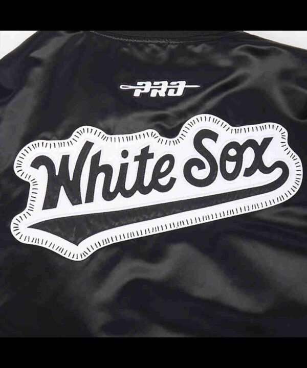 Chicago White Sox Diy Pick Stitch Classic Rib Satin Jacket
