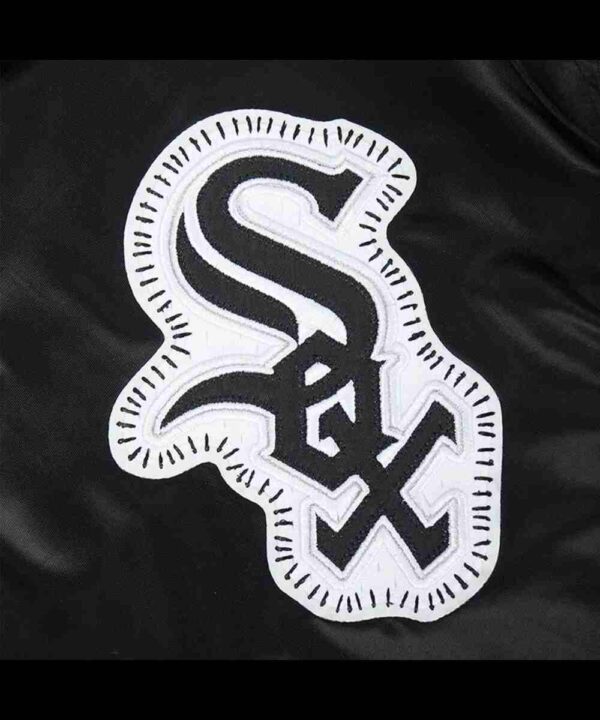 Chicago White Sox Diy Pick Stitch Classic Rib Satin Jacket