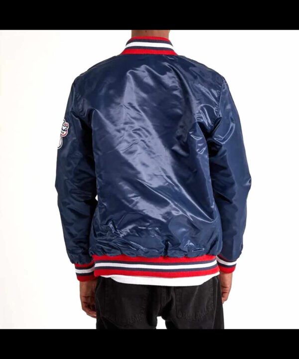 Chicago White Sox Navy Varsity Satin Jacket
