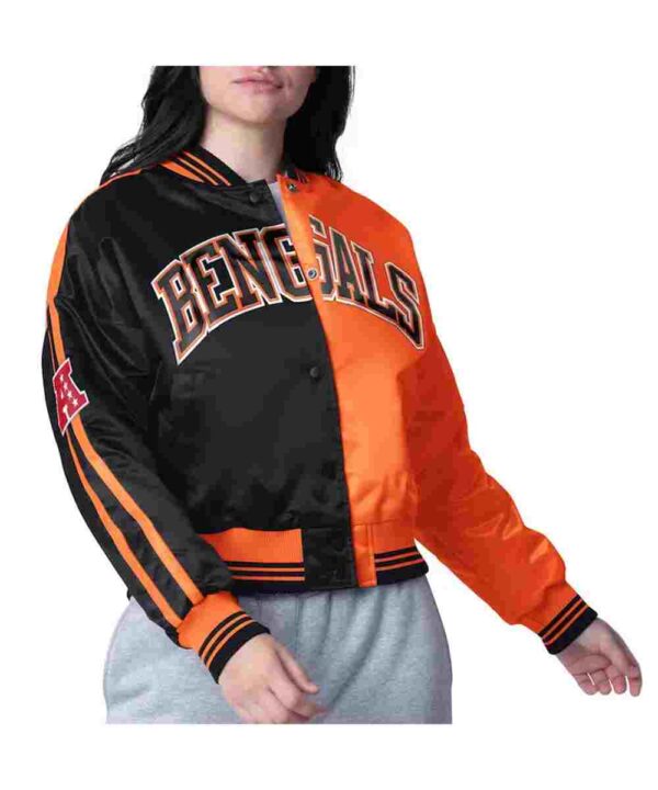 Cincinnati Bengals Zone Blitz Black/Orange Jacket