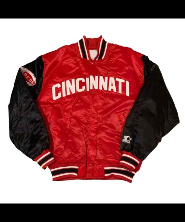 Cincinnati Reds 90’s Red and Black Jacket
