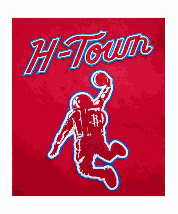 Classic Rib Houston Rockets Varsity Jacket