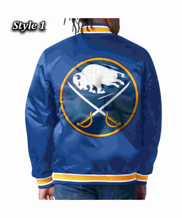 Closer Buffalo Sabres Varsity Satin Jacket