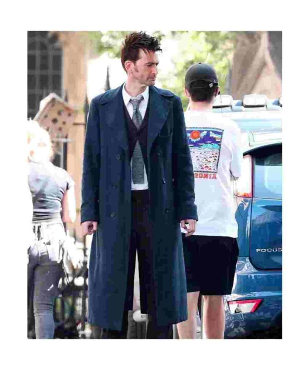 Fourteenth Doctor Who Wool Trench Coat