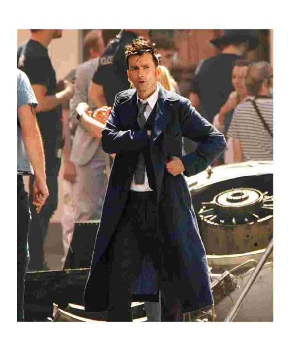 Fourteenth Doctor Who Wool Trench Coat