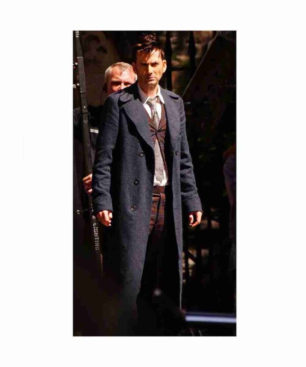Fourteenth Doctor Who Wool Trench Coat