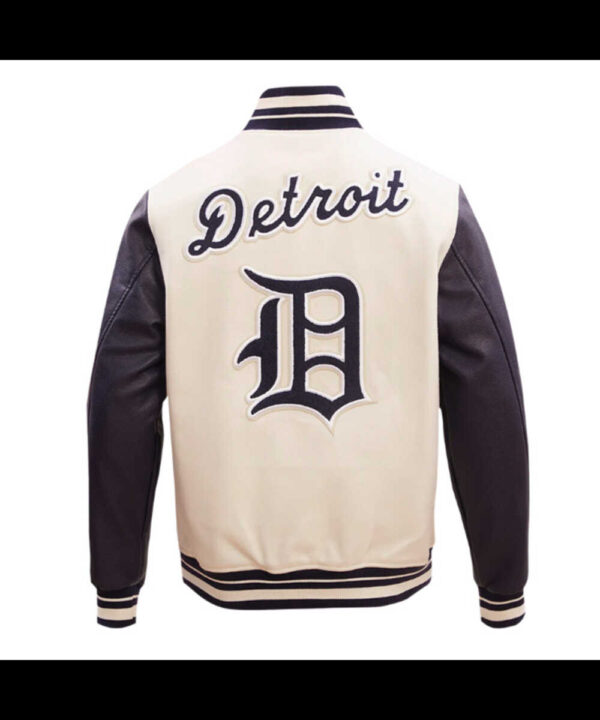 Retro Detroit Tigers Classic Rib Varsity Jacket