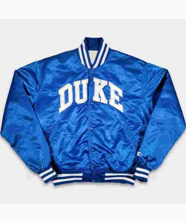 80’s Duke Blue Devils Blue Bomber Jacket