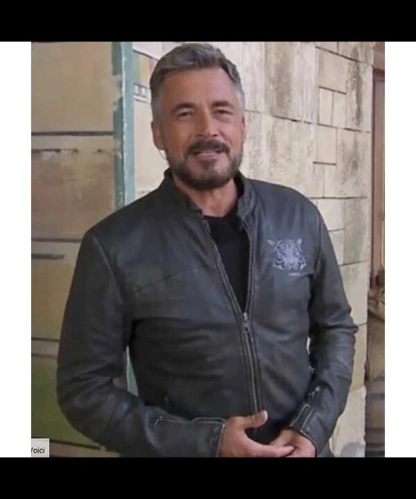 Olivier Minne Fort Boyard Leather Jacket