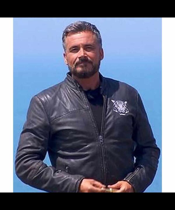 Olivier Minne Fort Boyard Leather Jacket