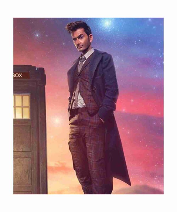 Fourteenth Doctor Who Wool Trench Coat