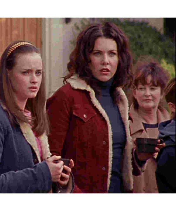 Lauren Graham Gilmore Girls Red Corduroy Jacket