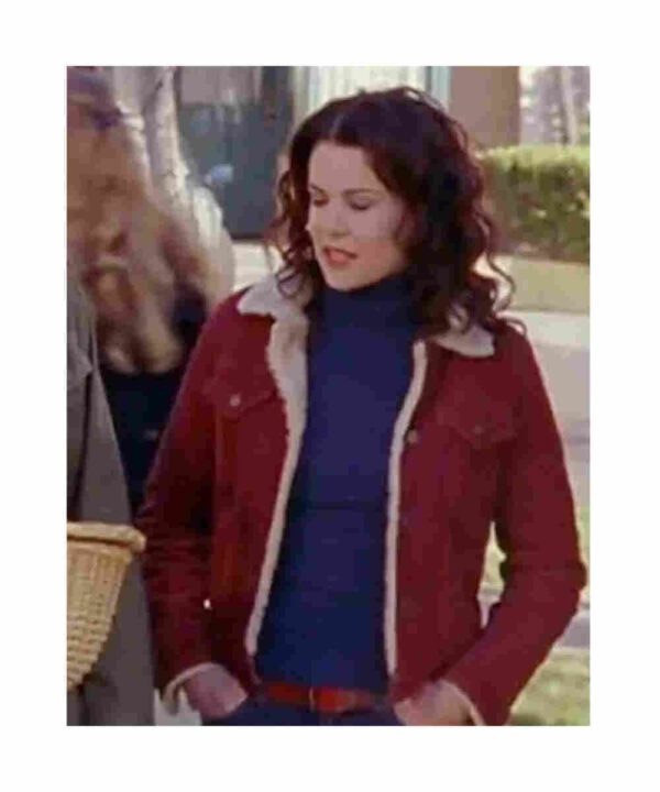 Lauren Graham Gilmore Girls Red Corduroy Jacket