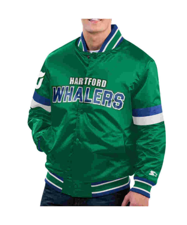 Home Game Hartford Whalers Jacket