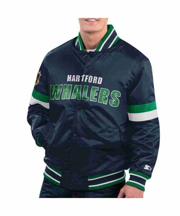 Home Game Hartford Whalers Jacket